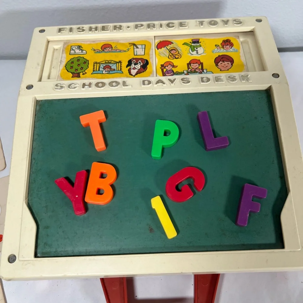 Vintage Fisher-Price‎ School Days Desk